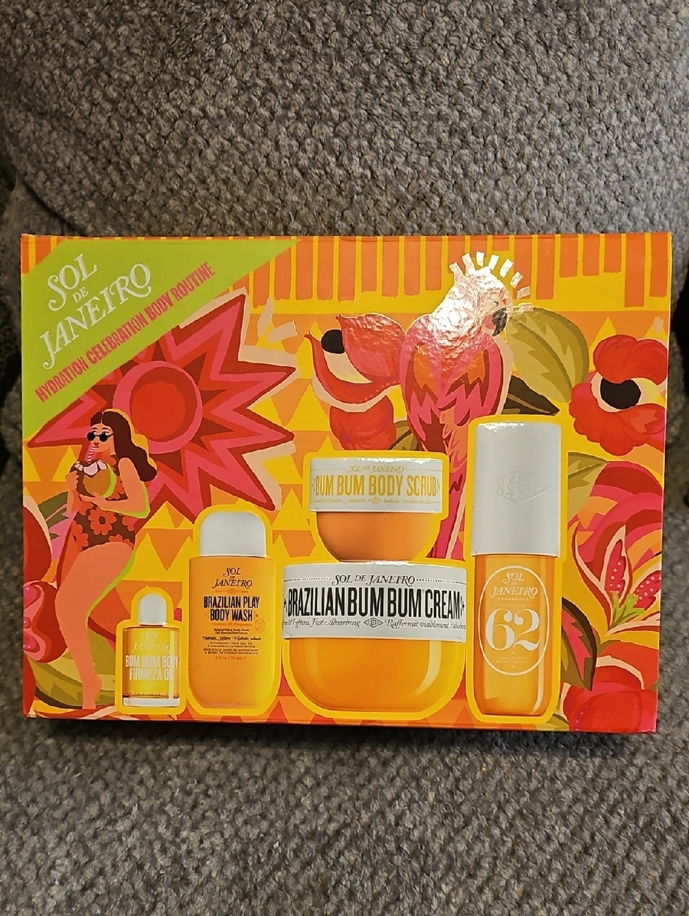 Sol de Janeiro Bright Orange Brazilian Bum Bum Body Set